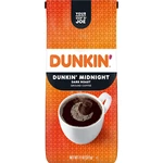 Dunkin Midnight Dark Roast Ground Coffee, 11 Ounce (pack 1). Fixed Price $20.82.