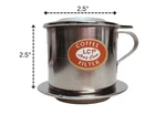 Vietnamese Coffee Filter Stainless Steel Pot Drip Maker Infuser-cafe Phin Phe. Fixed Price $8.75.