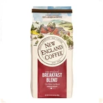 New England Coffee Breakfast Blend Ground, Medium Roast, 24OZ Bag. Fixed Price $21.99.