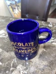 San Francisco Chocolate Heaven Pier 39 Cappuccino Cup 2.5" Tall With Handle. Fixed Price $22.00.