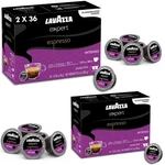 Lavazza Expert Espresso Intenso Capsules 72 Count Dark Roast Coffee Pods Wit. Fixed Price $78.99.