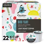 Caribou Coffee Yah, Keurig Single Serve K-cup Pods, 22 Count. Fixed Price $16.95.