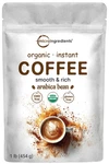 Organic Instant Coffee, 1LB Powder Premium Arabica Beans Source Mediu. Fixed Price $35.59.