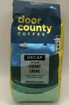 Door County Decaf Cherry Creme Flavored Ground Coffee 10 Oz Resealable Bag. Fixed Price $15.99.