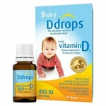 Baby Ddrops Liquid Organic Vitamin D3 Drops, 400 Iu Per DROP,0.08 Fl Oz EX:09/27. Fixed Price $24.00.