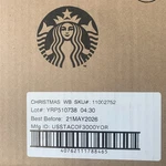 Starbucks - Whole Bean Coffee Christmas Blend 16 Oz Bb May 26 Lot. Fixed Price $75.00.