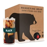 Wandering Bear Organic Straight Black Cold Brew Coffee, 1 Gallon, 2 Per Case. Fixed Price $108.03.