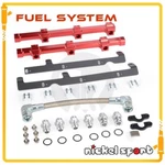 High Flow Fuel Rail Line Kit For Nis San Gt-r Gtr R35 VR38DETT 07-12 Red Color. Fixed Price $299.00.