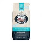 French Market Vieux Carr Blend Roast Ground Coffee, 12OZ Bag (pack 1). Fixed Price $26.75.