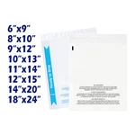 Clear Poly Bags With Suffocation Warning 6X9,8X10,9X12,11X14,12X15,14X20,18X24. Fixed Price $267.53.