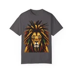Rasta Lion Hawaiian Aloha Unisex Garment-dyed T-shirt. Fixed Price $41.33.