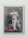 2025 Topps Series Jordan Hicks Black Foil /10 San Francisco Giants #520. Fixed Price $26.00.