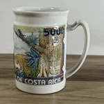 Large Ceramic Coffee Mug Banco Central De Costa Rica 5 Colones Thomas Larue. Fixed Price $19.99.