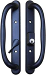 Olympus 10" Black Patio Handle Set With Keys For 1-1/4" To 2-1/4" Doors. Fixed Price $197.99.