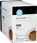 Amazon Brand Cappuccino Coffee Pods Light Roast Compatible With 2.0 K-cup Bre. Fixed Price $17.95.
