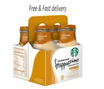 Starbucks Frappuccino Chilled Coffee Drink, Caramel, 4 Count, 9.5 Fl Oz Bottles. Fixed Price $8.50.