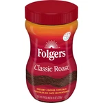 Folgers Classic Roast Instant Coffee, 8-OUNCE Jar. Fixed Price $7.00.