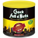 Chock Full Nuts Dark & Bold Roast, Ground Coffee Gourmet Arabica Beans. Fixed Price $18.71.
