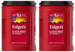 2 Pack - Folgers Classic Roast Ground Coffee (43.5 Oz.) Free Shipping. Fixed Price $55.10.