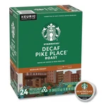 Starbucks 11111161 Coffee K-cups Pack Pike Place Decaf (24/BX) New. Fixed Price $32.24.