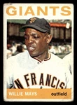 1964 Topps Willie Mays #150 San Francisco Giants Low Grade Filler IC520. Fixed Price $35.99.