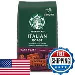 Starbucks Ground Coffee Dark Roast Italian 100 Arabica Bag 18 Oz. Fixed Price $16.99.