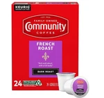 Community Coffee French Roast 24 Count Pods. Fixed Price $27.00.