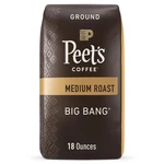 Peets Coffee, Medium Roast Ground - Big Bang 18 Ounce Bag. Fixed Price $35.29.