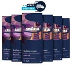 Lavazza Italian Roast Ground Coffee Pack 6 Bold Flavor 12 Ounce Bags. Fixed Price $47.50.