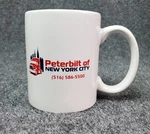 Peterbilt Mug Big Rig Truck New York 18 Wheeler Tractor Trailer Coffee Cup Nyc. Fixed Price $18.90.