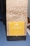 New England Coconut Hazelnut Ground Coffee 1LB. (453G) Bag Medium Roast Flavored. Fixed Price $15.00.