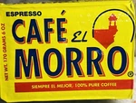 Espresso Cafe El Morro-puerto RICO/100% Pure 6OZ-BRAND New-ships 24 Hour. Fixed Price $9.88.
