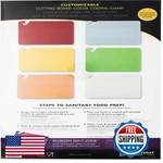 San Jamar Cbcwlctst Cut-n-carry 6-BOARD Color-coding Wall Chart 11 Width X 17. Fixed Price $33.58.