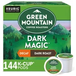 Green Mountain Coffee, Dark Magic Decaf, Single-serve Keurig K-cup Pods,. Fixed Price $76.31.