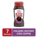 Folgers Instant Iced Coffee, 7 Oz Jar. Fixed Price $9.49.