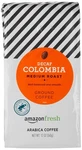 Amazon Fresh Decaf Colombia Ground Coffee, Medium Roast, 12 Ounce (pack 3). Fixed Price $39.61.