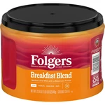 Folgers Breakfast Blend Ground Coffee, Mild ROAST,22.6 Oz Canister Free Shipping. Fixed Price $22.18.