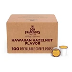 100 Don Francisco's Coffee Hawaiian Hazelnut Flavor Kcup Pods - Bb 2027!. Fixed Price $39.39.