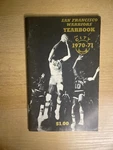 1970-71 San Francisco Warriors Nba Media Guide B2120. Fixed Price $20.00.