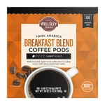 Wellsley Farms Breakfast Blend Coffee Pods, 100 Ct.. Fixed Price $42.99.