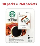10 BOXES=260 Packs Starbucks Via Instant Coffee Med Roast Columbia Best By 05/26. Fixed Price $214.97.