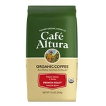 Caf Altura, Organic Coffee, French Roast, Whole Bean, 6 X 10 Oz.. Fixed Price $76.50.