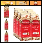 Hazelnut Creme Flavored Ground Coffee, Medium Roast, 72OZ, Pack 6 Bags. Fixed Price $91.99.