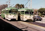 Vintage San Francisco Pcc Streetcar Photograph 1040 1006 Market. Fixed Price $7.50.