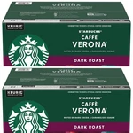 Pack Starbucks Coffee Caffe Verona Dark Roast K-cup Pod 72 Count 12/26. Fixed Price $72.98.