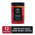 Folgers 1850 Black Gold Dark Roast Coffee, 12 Oz Recyclable Canister. Fixed Price $7.47.