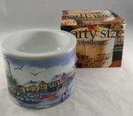 Gourmet Du Village Dip Chiller 2 Cup Lighthouse By The Sea Party Size. Fixed Price $13.49.