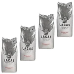 Lacas Original City Roast Whole Bean Coffee, 4 - 5LB Bags. Fixed Price $199.00.