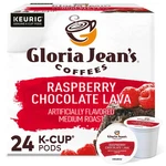 Gloria Jean's Raspberry Chocolate Lava Coffee, Keurig K-cup Pod, 24 Count. Fixed Price $15.89.