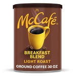 Mccafe Breakfast Blend, Light Roast Ground Coffee, 30 Oz Canister. Fixed Price $255.49.